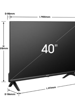Hisense Televisor 40’’ Pulgadas Smart TV Full HD 40A45NV