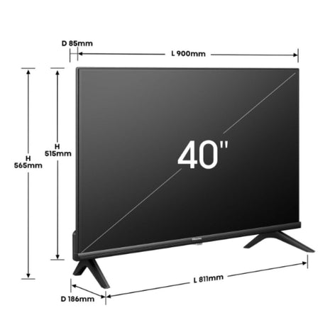 Hisense Televisor 40’’ Pulgadas Smart TV Full HD 40A45NV