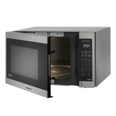 Panasonic horno de microondas Mod. NN-SC649SRFH, color: plata, de 1.3 pies
