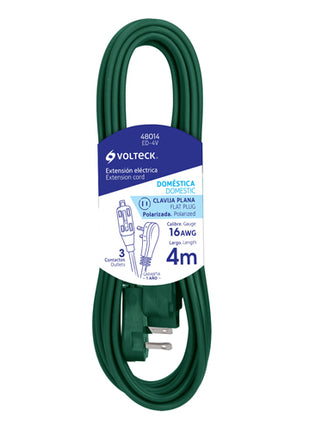 Extensión eléctrica doméstica 4m ED-4V Volteck