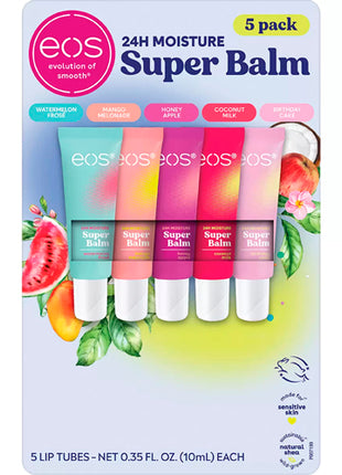 EOS Super Bálsamo para Labios EOSBALM 5 Tubos