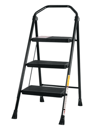 Escalera tubular, plegable 3 peldaños ESTU-3 Truper
