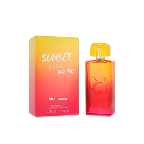 Ferrioni Sunset Vibes Malibu  EDT 100 ML Dama