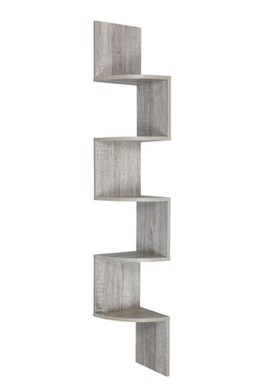 Esquinero de pared 5 niveles en forma de zigzag FS34333 Home Basic