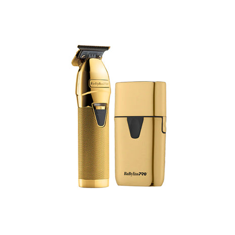 Babyliss Combo Trimmer y Shaver FXLFHOLPK2GES UV Dorado