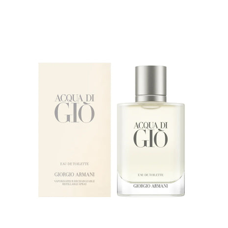 Giorgio Armani Acqua Di Gio pour homme edt 100 ml. Refilable. Caballero