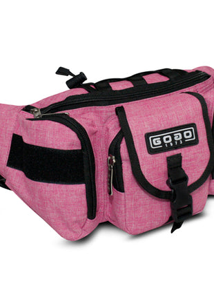 Cangurera deportiva táctica rosa GOGO