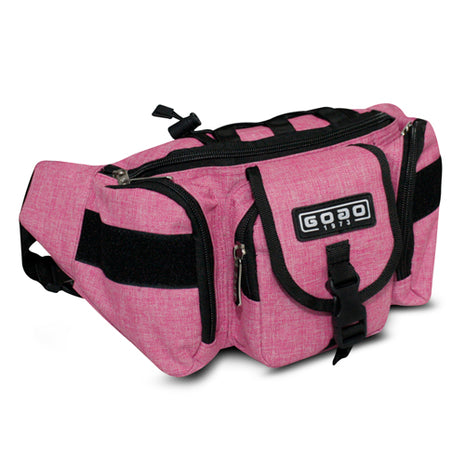 Cangurera deportiva táctica rosa GOGO