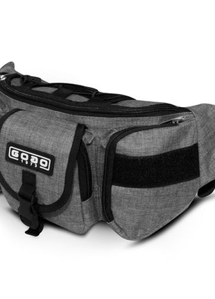 Cangurera deportiva táctica gris GOGO