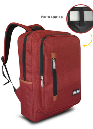 Backpack para laptop de 15.6" rojo GoGo