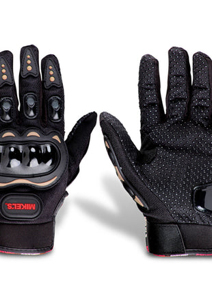 Mikels Guante Pro GPRS-L negro con refuerzos de seguridad talla L