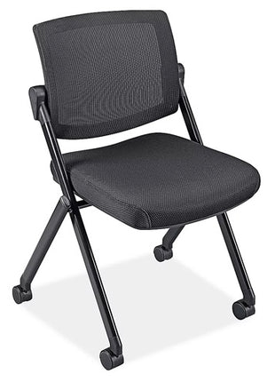 Silla plegable ejecutiva de malla Uline