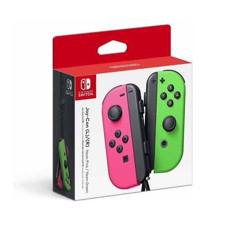 Controlesinalámbricos para Nintendo Switch Joy Con Rosa y Verde