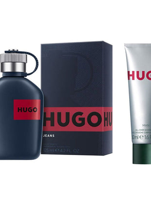 Hugo Boss Set 2 pzas Hugo jeans man edt 125 ml / shower gel 50ml. Caballero
