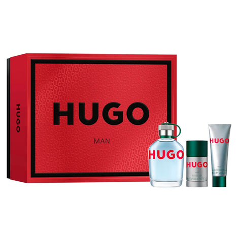 Hugo Boss Para Caballero Perfume + Desodorante + Gel de Ducha