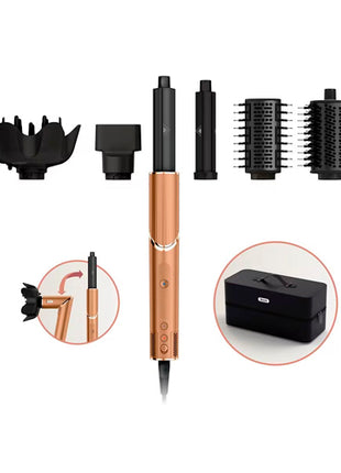 Shark Multiestilizador HD442OR naranja 6 piezas con estuche