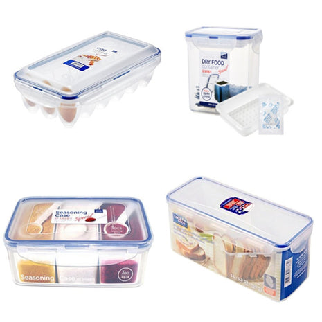 Set de contenedores usos múltiples HPL001 Lock&Lock
