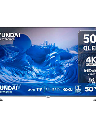 Hyundai Televisión 50’’ Pulgadas Roku TV 4k UHD HYLED5026QR
