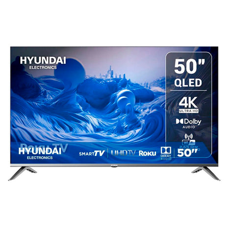 Hyundai Televisión 50’’ Pulgadas Roku TV 4k UHD HYLED5026QR