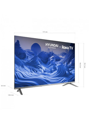 Hyundai Televisión 50’’ Pulgadas Roku TV 4k UHD HYLED5026QR