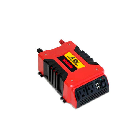 Mikels Inversor de corriente IC-750 rojo 750W ideal para conectar múltiples dispositivos