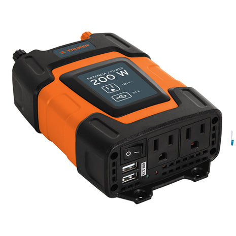 Truper Inversor de corriente automotriz INCO-200 Truper