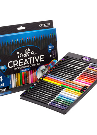 Set 24+4 Colores Profesionales Creative IND-0276 Indra