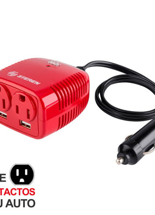 Inversor de corriente automotriz de 150 W INV-150 Steren