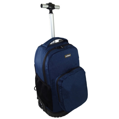 Mochila porta laptop con ruedas azul Islandia Peak Tour