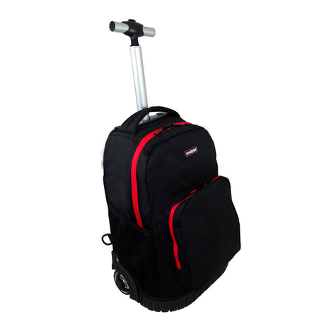 Mochila porta laptop con ruedas negro con rojo Islandia Peak Tour
