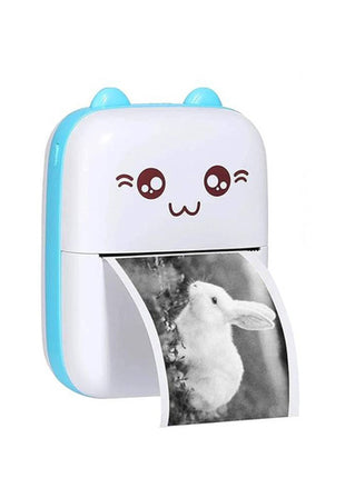 Aipika mini impresora fotográfica Mod. IT01, color: blanco con bluetooth