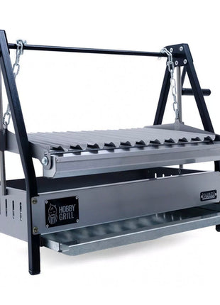 Hobby Grill asador Mod. Iguazu Black, color: plata, empotrable