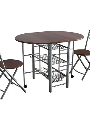 Desayunador plegable con 2 sillas 1061 Brang
