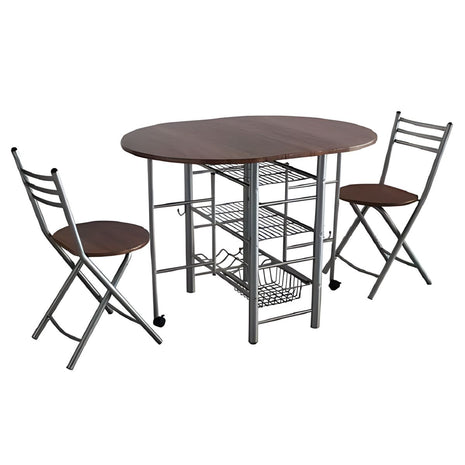Desayunador plegable con 2 sillas 1061 Brang