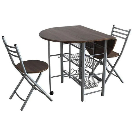 Desayunador plegable con 2 sillas 1061 Brang