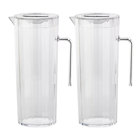 Costco Set Jarras de Acrílico 2 Piezas JARDUPLA 1.9 Litros Transparentes