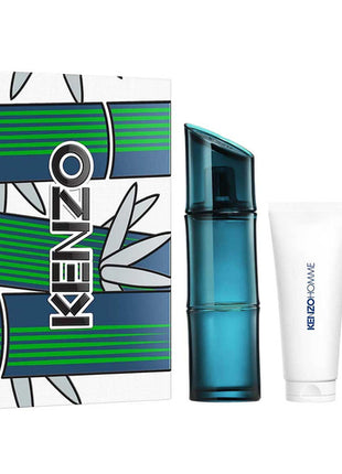 Kenzo Set 3 pzas pour homme edt 110 ml + gel ducha 75 ml + mini 10 ml. Caballero