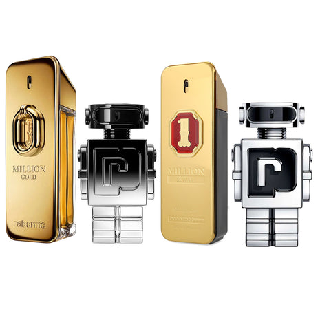 Combo 4 Perfumes Paco Rabbane Caballero-2601004