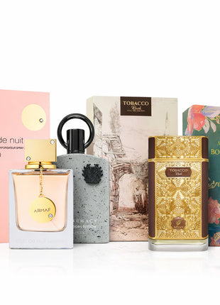 Combo 4 Perfumes Afnan, Armaf Caballero/Unisex/Dama-2601006