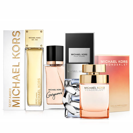 Combo 4 Perfumes Michael Kors Dama y Caballero-2601025