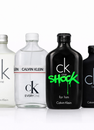 Combo 4 Perfumes Calvin Klein Unisex y Caballero-2601032