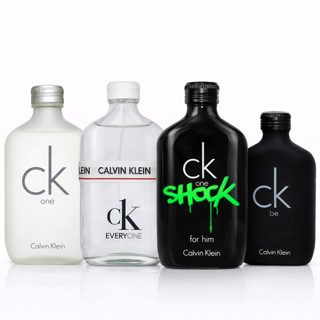 Combo 4 Perfumes Calvin Klein Unisex y Caballero-2601032
