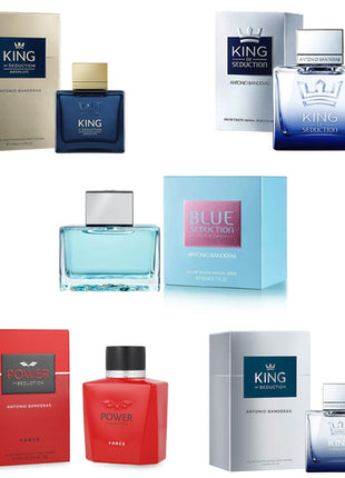 Combo Antonio Banderas 5 perfumes E003 Dama/ Caballero