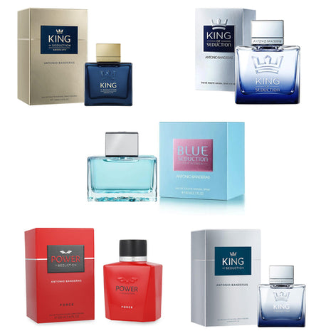 Combo Antonio Banderas 5 perfumes E003 Dama/ Caballero
