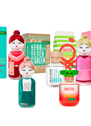 Combo Benetton 5 perfumes E006 Dama