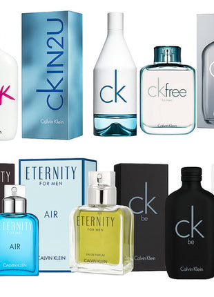 Combo Calvin Klein 8 perfumes E008 Caballero