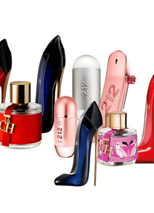 Combo Carolina Herrera 9 perfumes E012 Dama