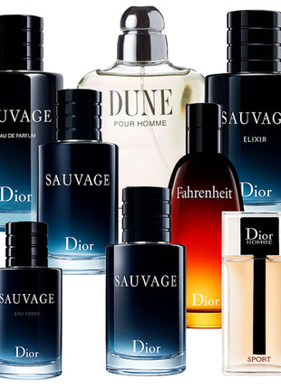 Combo Christian Dior 8 perfumes E020 Caballero