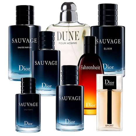 Combo Christian Dior 8 perfumes E020 Caballero