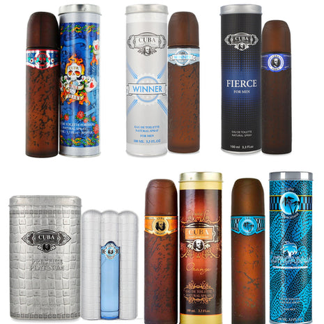 Combo Cuba 6 perfumes E025 Caballero